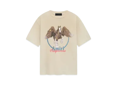 AMIRI Vintage Wash Pegasus Tee "Alabaster"