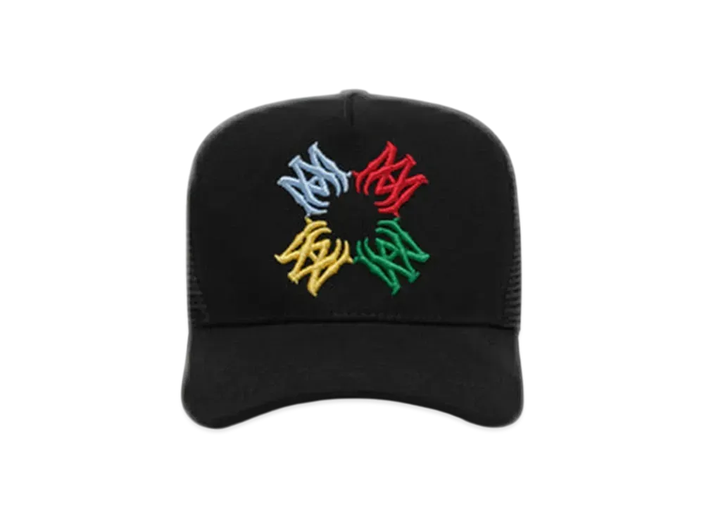 AMIRI Kids' Scribble Ma Quad Trucker Hat 