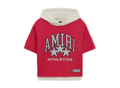 AMIRI Kids' Amiri Star Hoodie "Varsity Red"