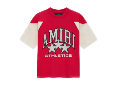 AMIRI Kids' Amiri Star Tee "Varsity Red"