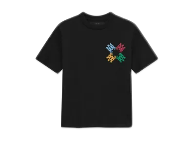 AMIRI Kids' Ma Quad Scribble Tee "Black"