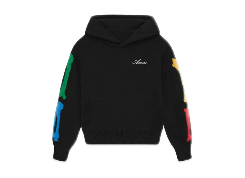AMIRI Kids' Bones Hoodie "Black"