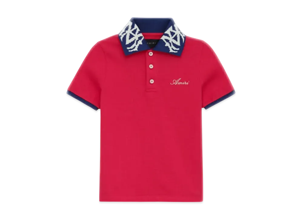 AMIRI Kids' Ma Polo "Varsity Red"