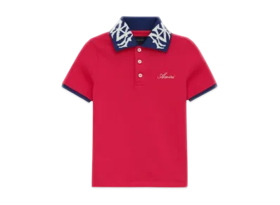 AMIRI Kids' Ma Polo "Varsity Red"