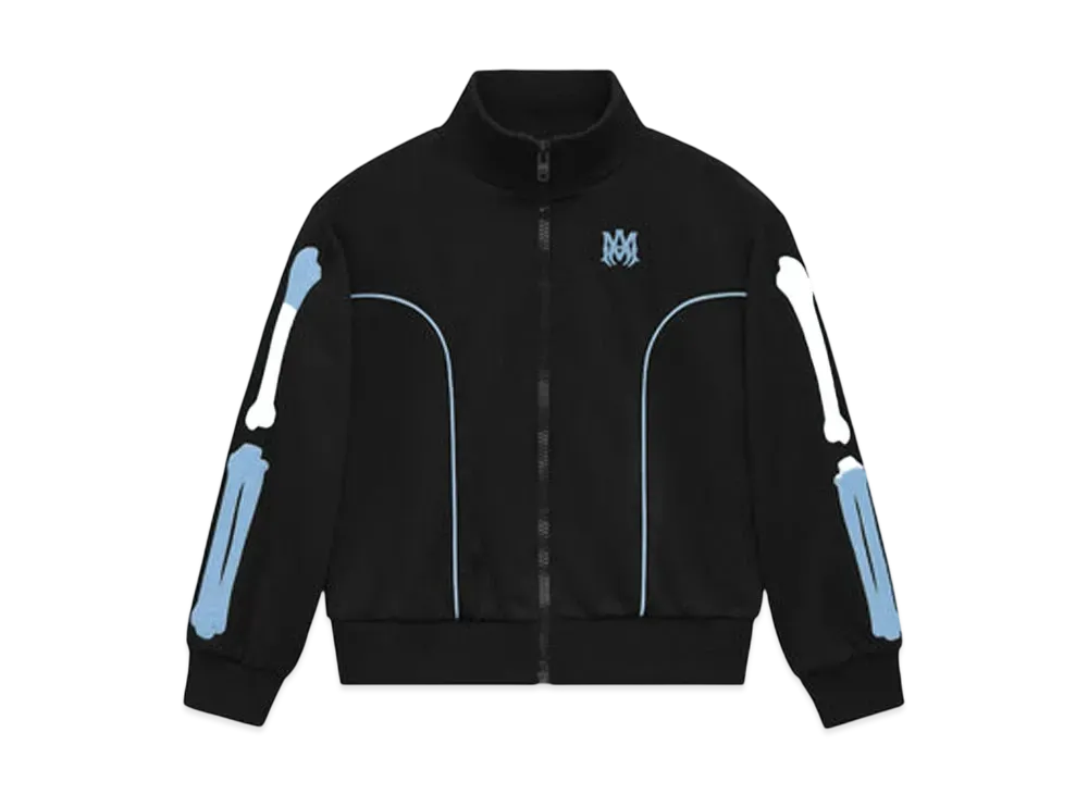 AMIRI Kids' Bones Track Jacket "Black"