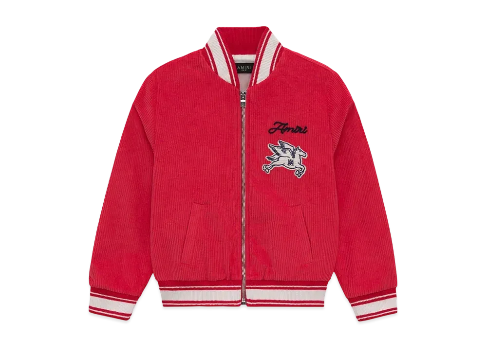 AMIRI Kids' Dreamers Bomber "Varsity Red"