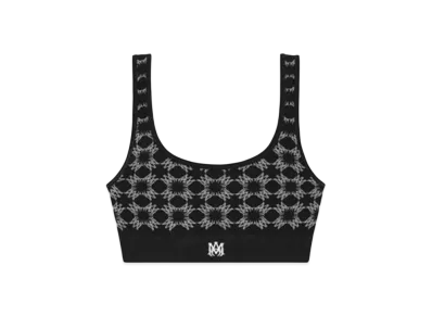 AMIRI Women's Ma Quad Seamless Bra "Black"