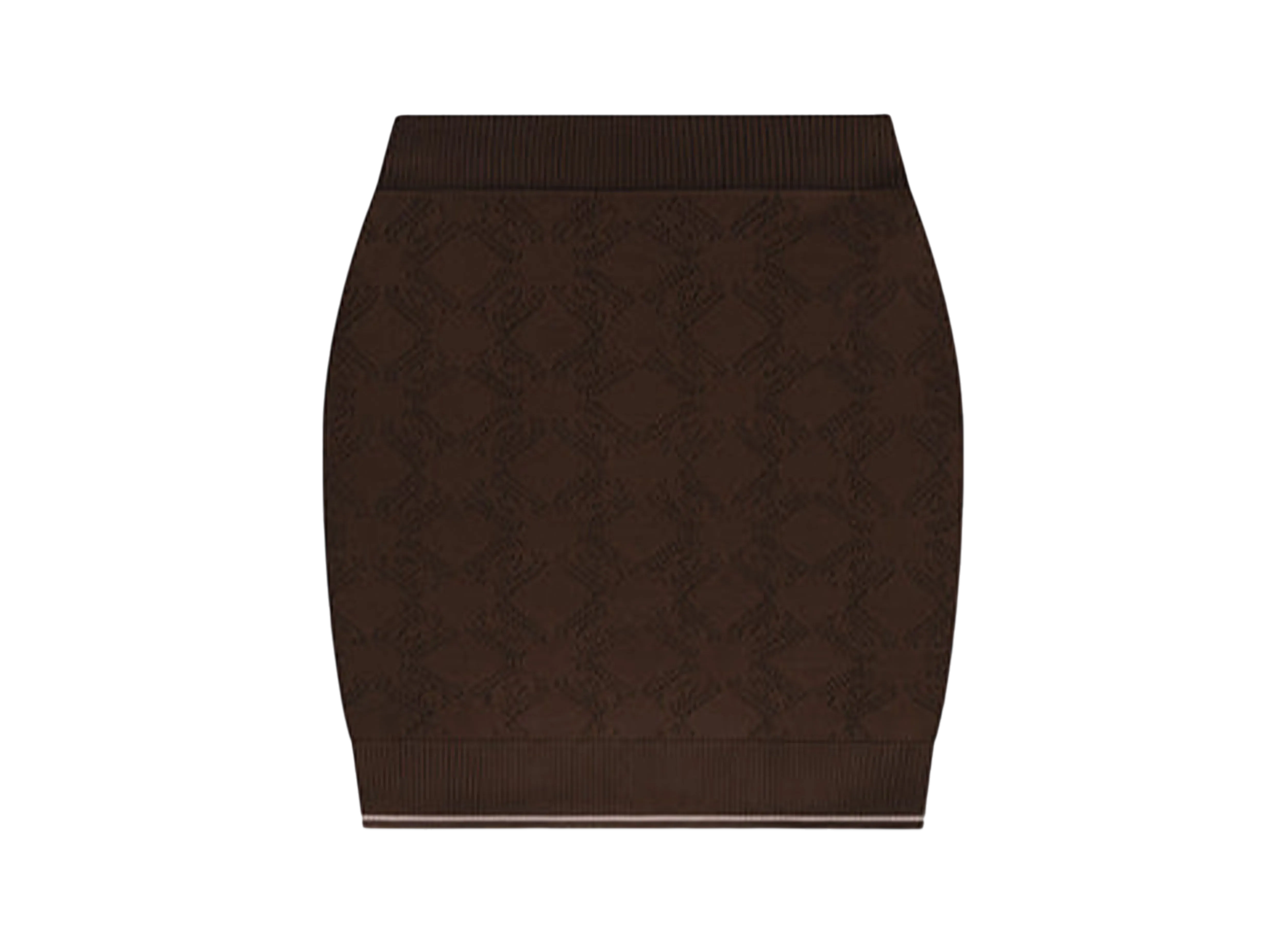 AMIRI Women's Ma Quad Mini Skirt "Brown"