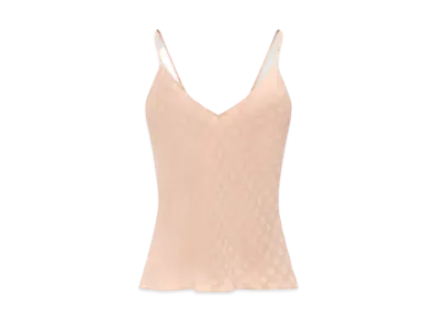 AMIRI Women's Ma Quad V Neck Cami "Blush"