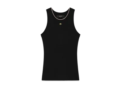 AMIRI Women's Open Back Tank "Black"