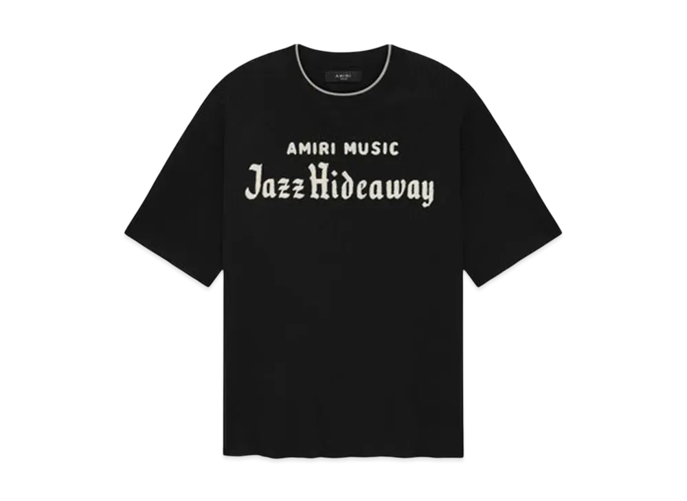 AMIRI Jazz Hideaway Oversized Tee "Black"