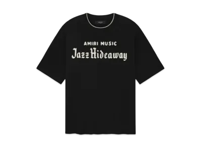 AMIRI Jazz Hideaway Oversized Tee "Black"