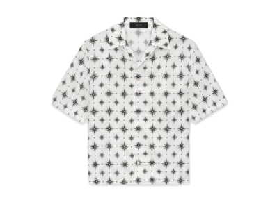 AMIRI Micro Starburst Camp Shirt "Ivory"