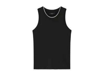 AMIRI Ribbed Tank Top "Black"