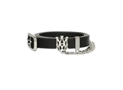 AMIRI Ma 2Cm Chain Belt "Black Nickel"