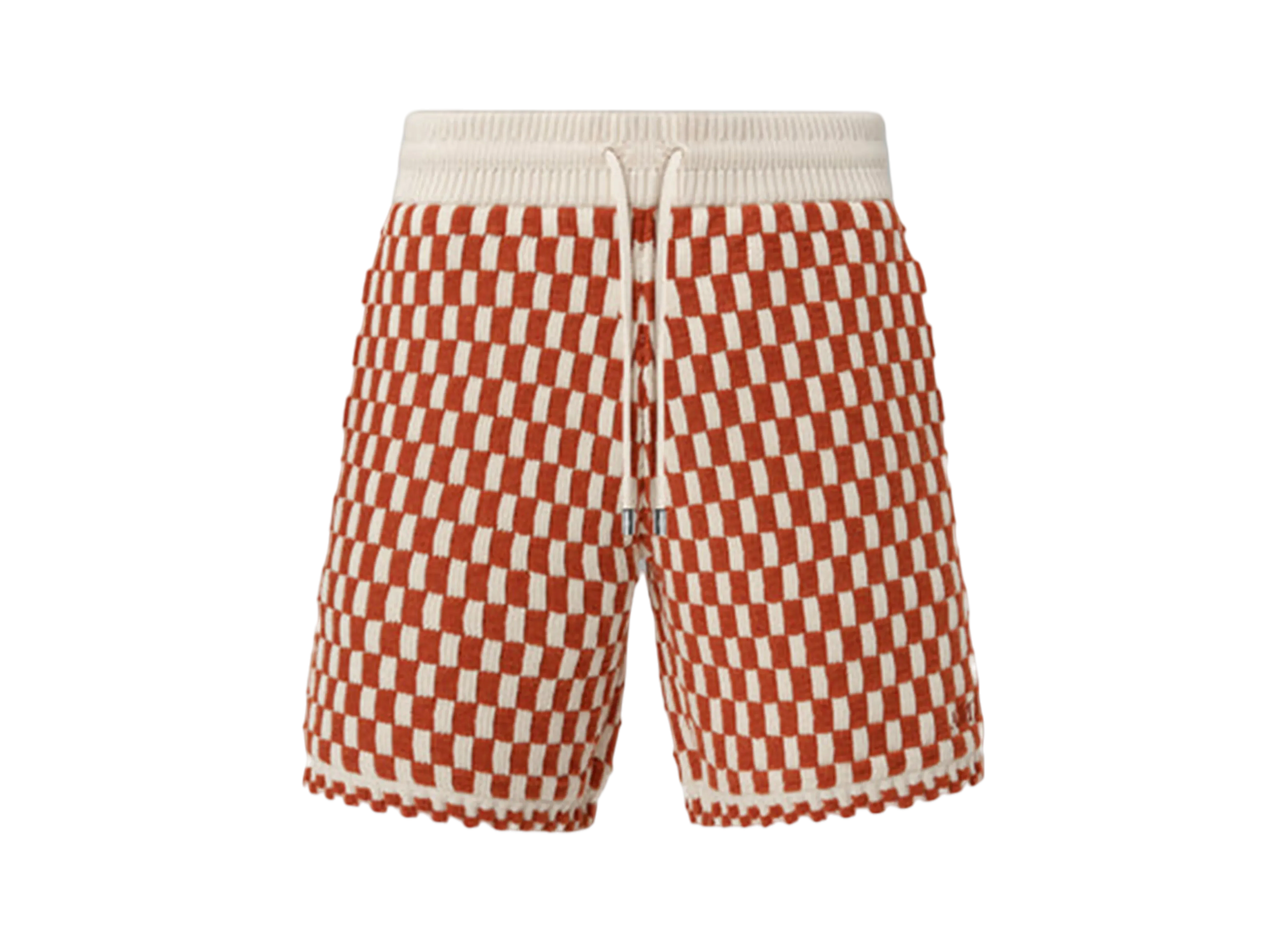 AMIRI Checkered Short "Burnt Orange"