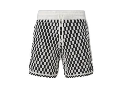 AMIRI Checkered Short "Black"