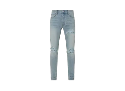 AMIRI Crystal Starburst Mx1 Jean "Surf Indigo"