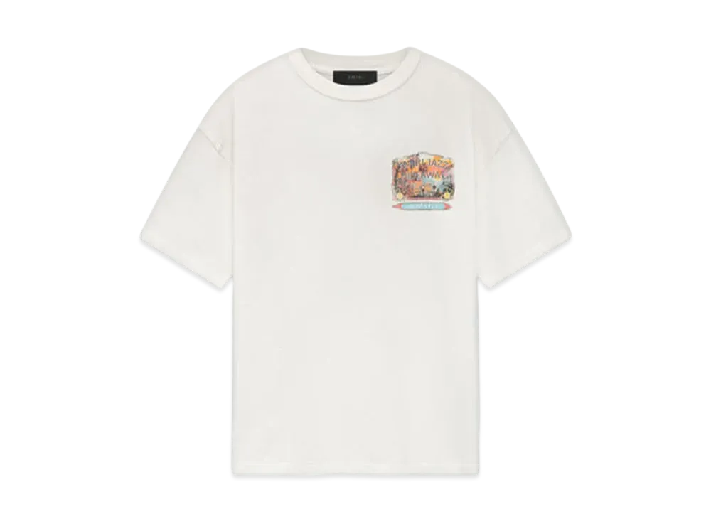 AMIRI Jazz Hideaway Tee "Ivory"