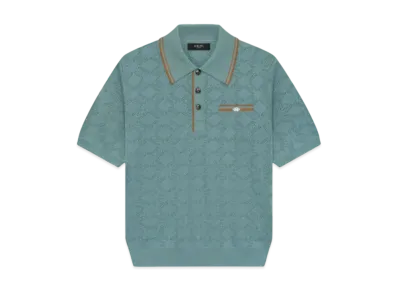 AMIRI Ma Mesh Polo AMIRI "Marine"
