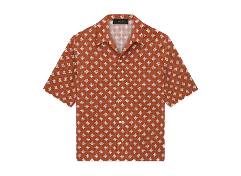 AMIRI Ma Quad Camp Shirt "Burnt Orange"