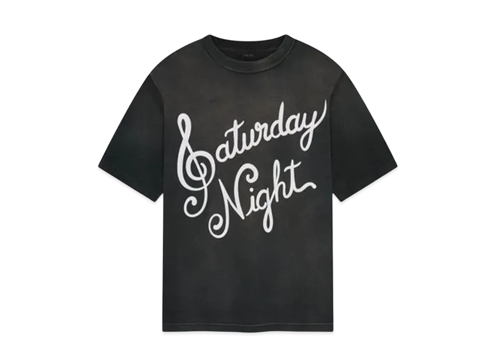 AMIRI Saturday Night Tee "Black"