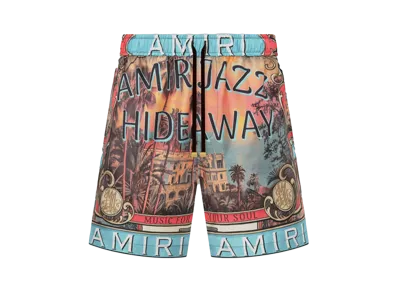 AMIRI Jazz Hideaway Short "Mulch"