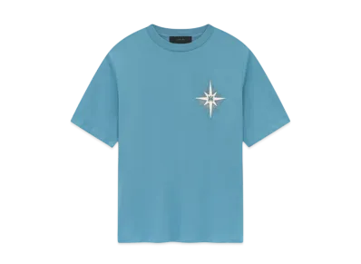 AMIRI Starburst Tee "Wave Blue"