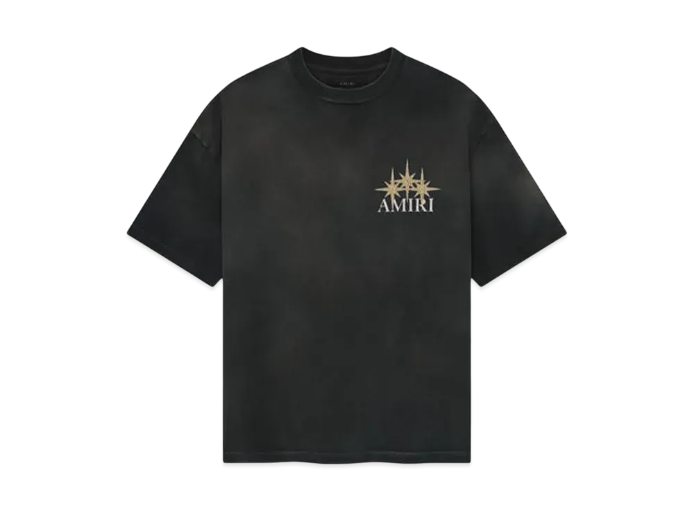 AMIRI Starburst Oversized Tee "Black"