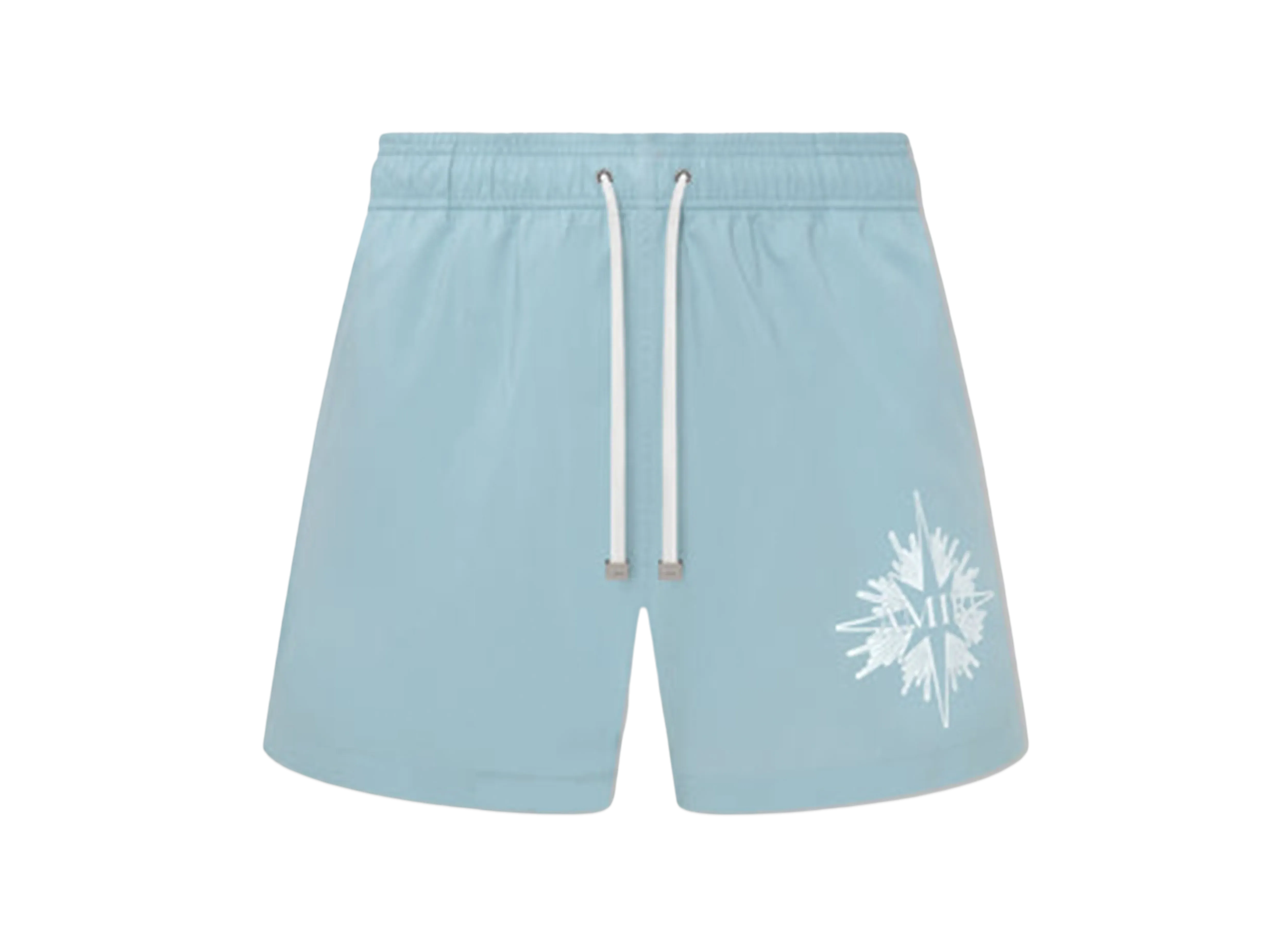 AMIRI Starburst Swim Trunk "Dusty Blue"