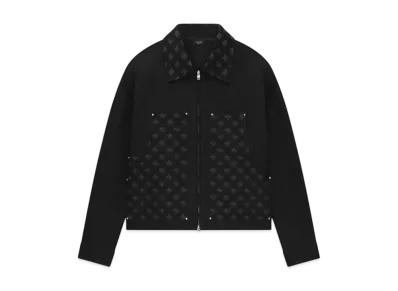 AMIRI Ma Quad Jacquard Work Jacket "Black"