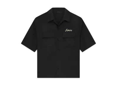 AMIRI Jazz Wolf Camp Shirt "Black"