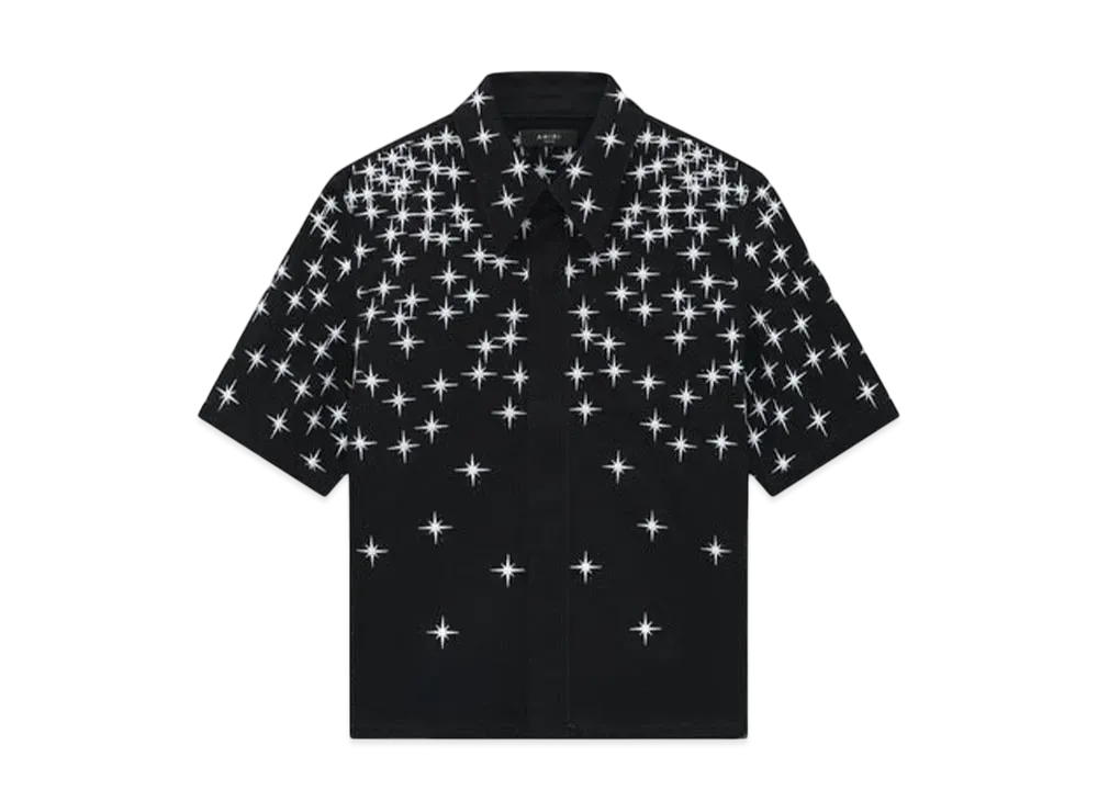 AMIRI Starburst Crystal Shirt "Black"
