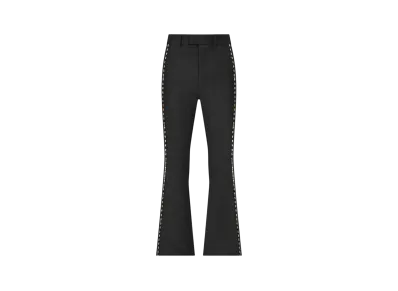 AMIRI Crystal Trim Creased Flare "Black"