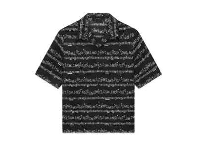 AMIRI Jazz Band Bowling Shirt "Black"