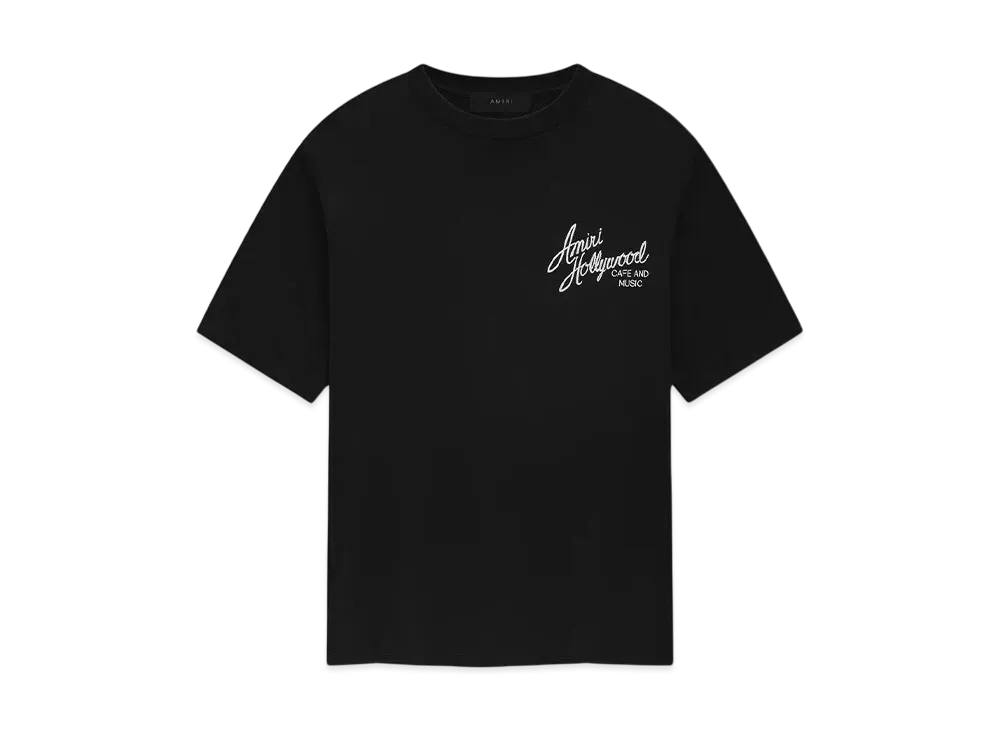 AMIRI Hollywood Tee "Black"