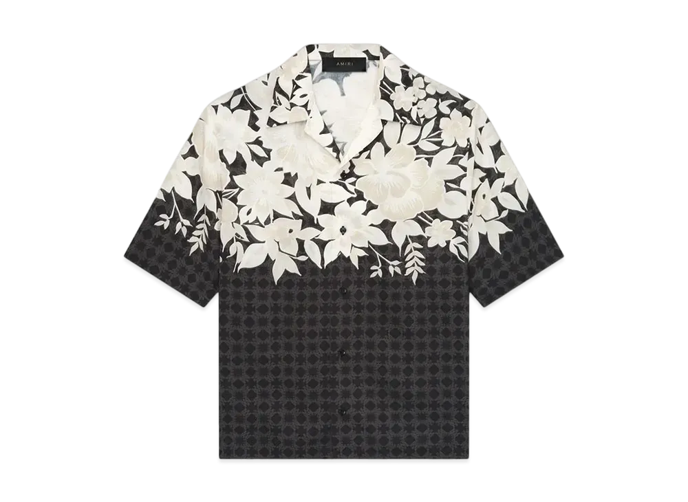 AMIRI Garden Camp Shirt "Black"