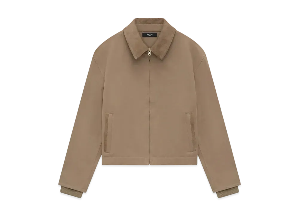 AMIRI Women's Ma Quad Work Jacket "Camel"