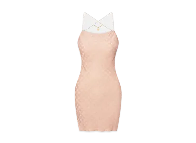 AMIRI Women's Ma Quad Mini Dress "Blush"