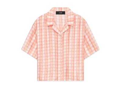 AMIRI Women's MA Quad Shirt "Malibu Peach"