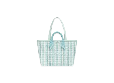 AMIRI Script Tote "Ice Blue"