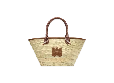 AMIRI Women's MA Raffia Macro Tote "Brown"