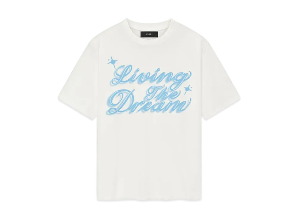 AMIRI Living The Dream Tee "Ivory"