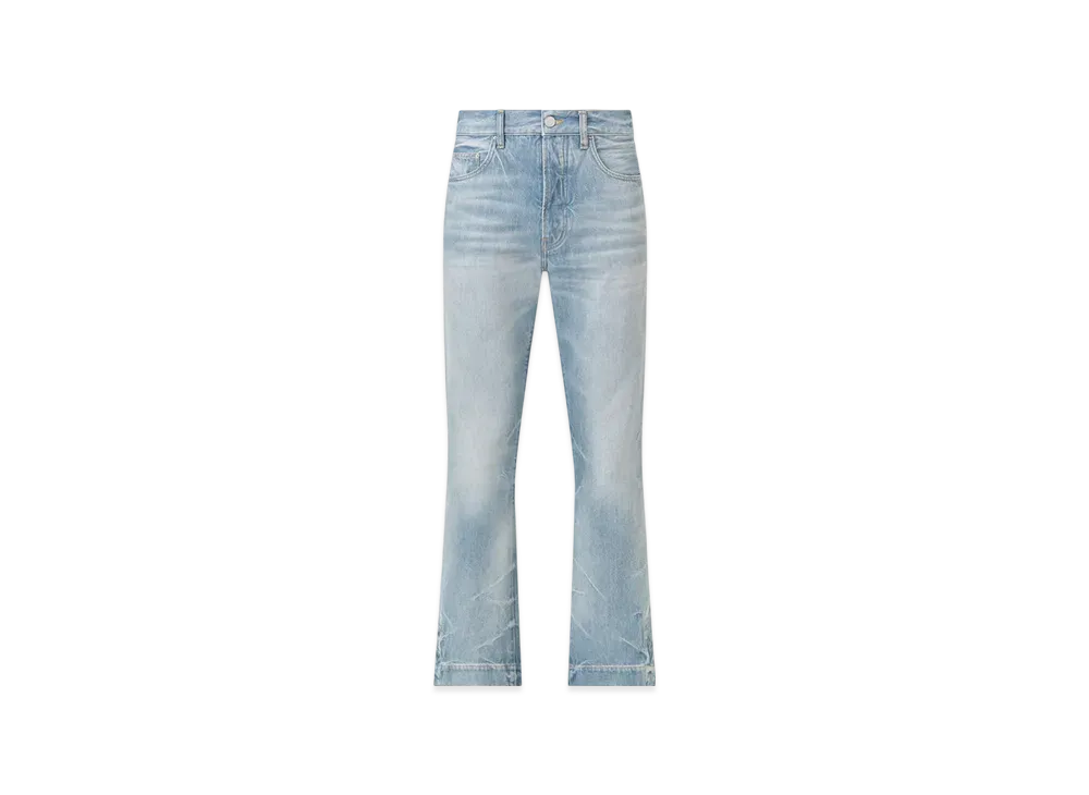 AMIRI Straight Flare Jean "Faded Indigo"
