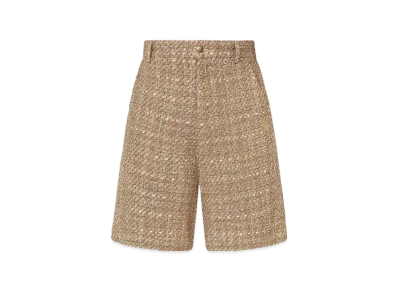 AMIRI Boucle Short "Camel"