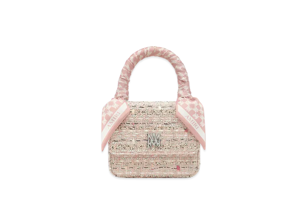 AMIRI Women's Boucle Micro MA Bag "Dusk Pink"