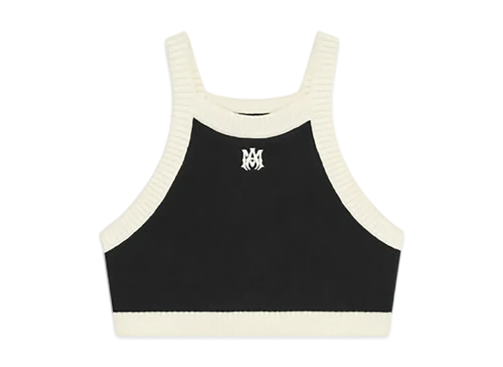 AMIRI Women's MA Cropped Tank "Black"