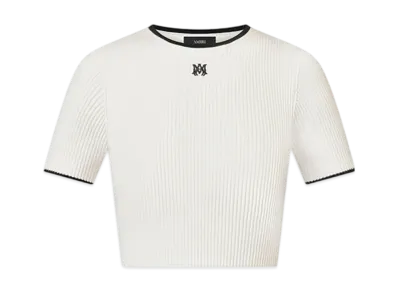 AMIRI Women's MA Baby Tee "Ivory"