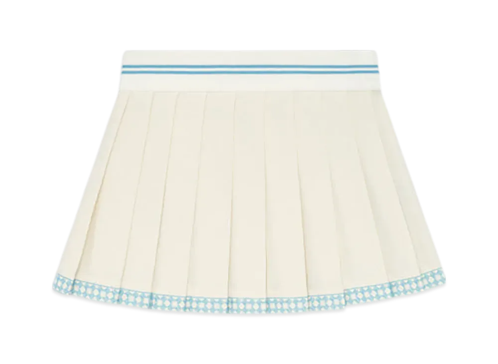 AMIRI Women's MA Quad Skirt "Ice Blue"