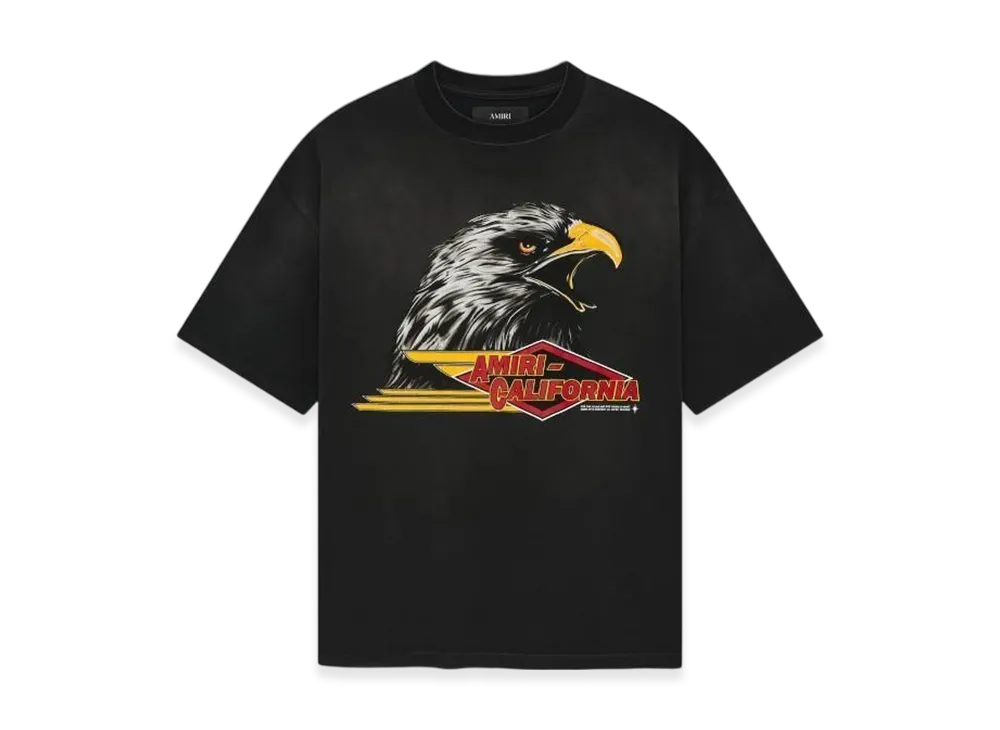 AMIRI Eagle Oversized Tee "Black"